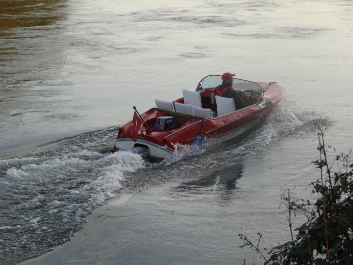 Spiboot in der Aare